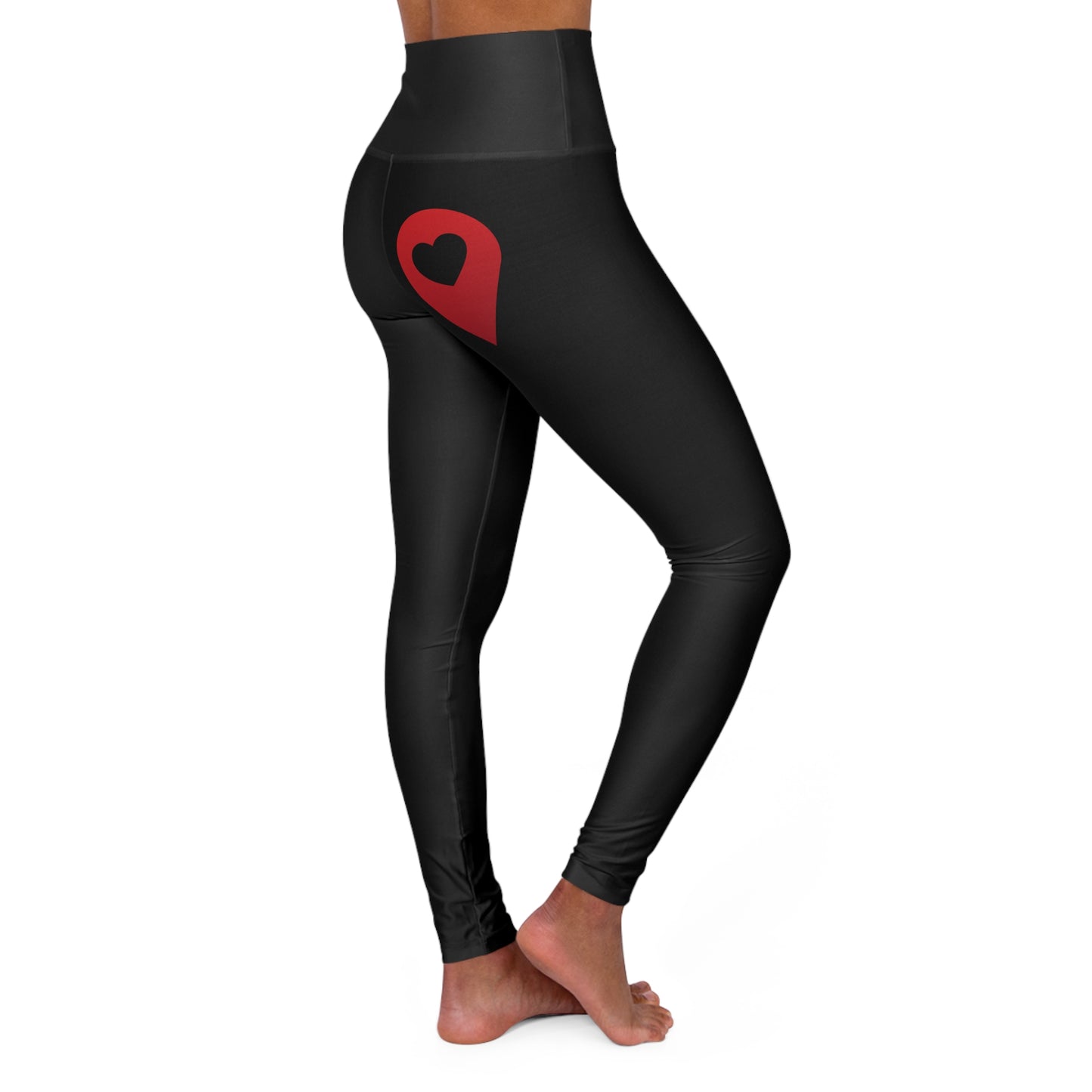 Logo High Waisted Yoga Legging (black)