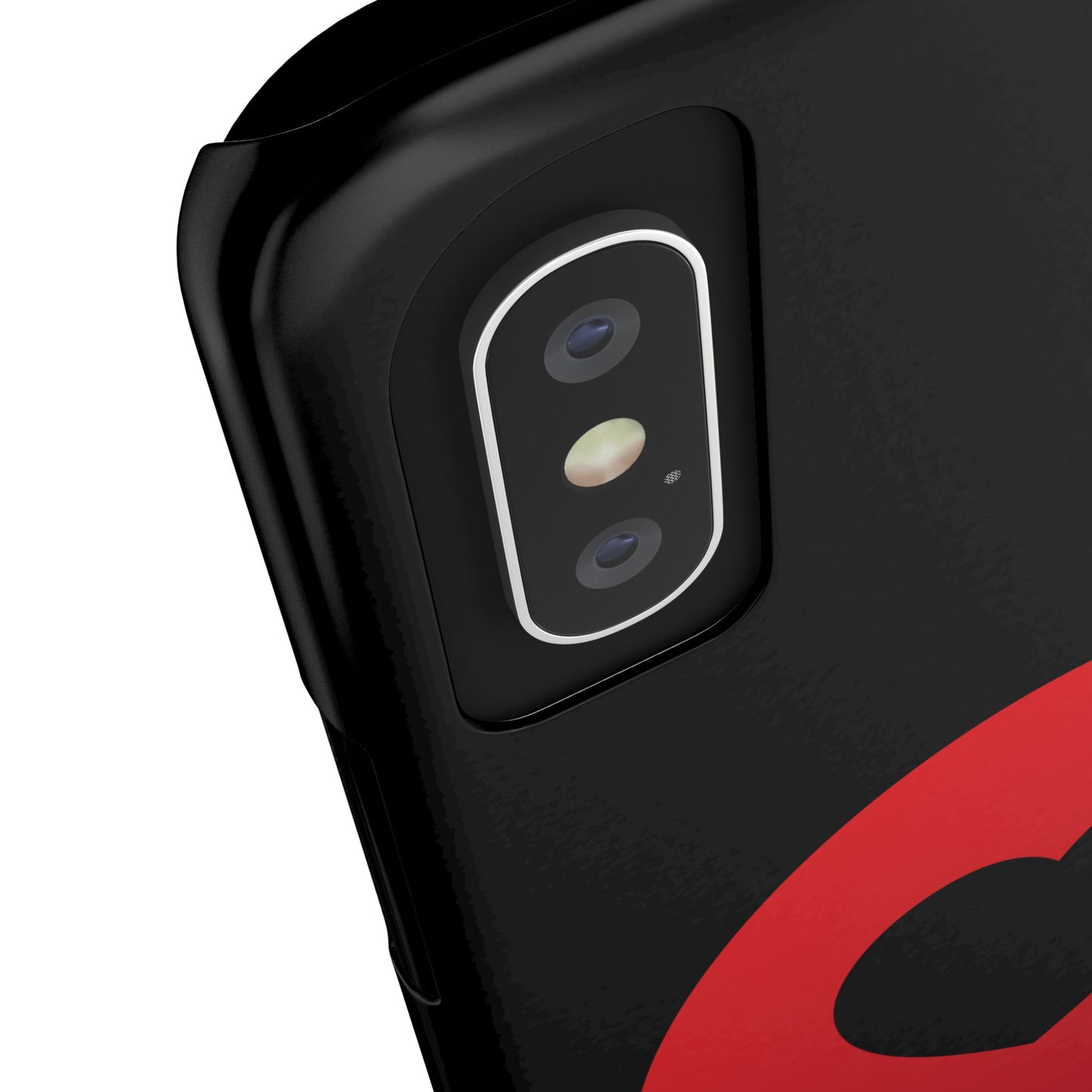 Logo Slim iPhone Case (black)