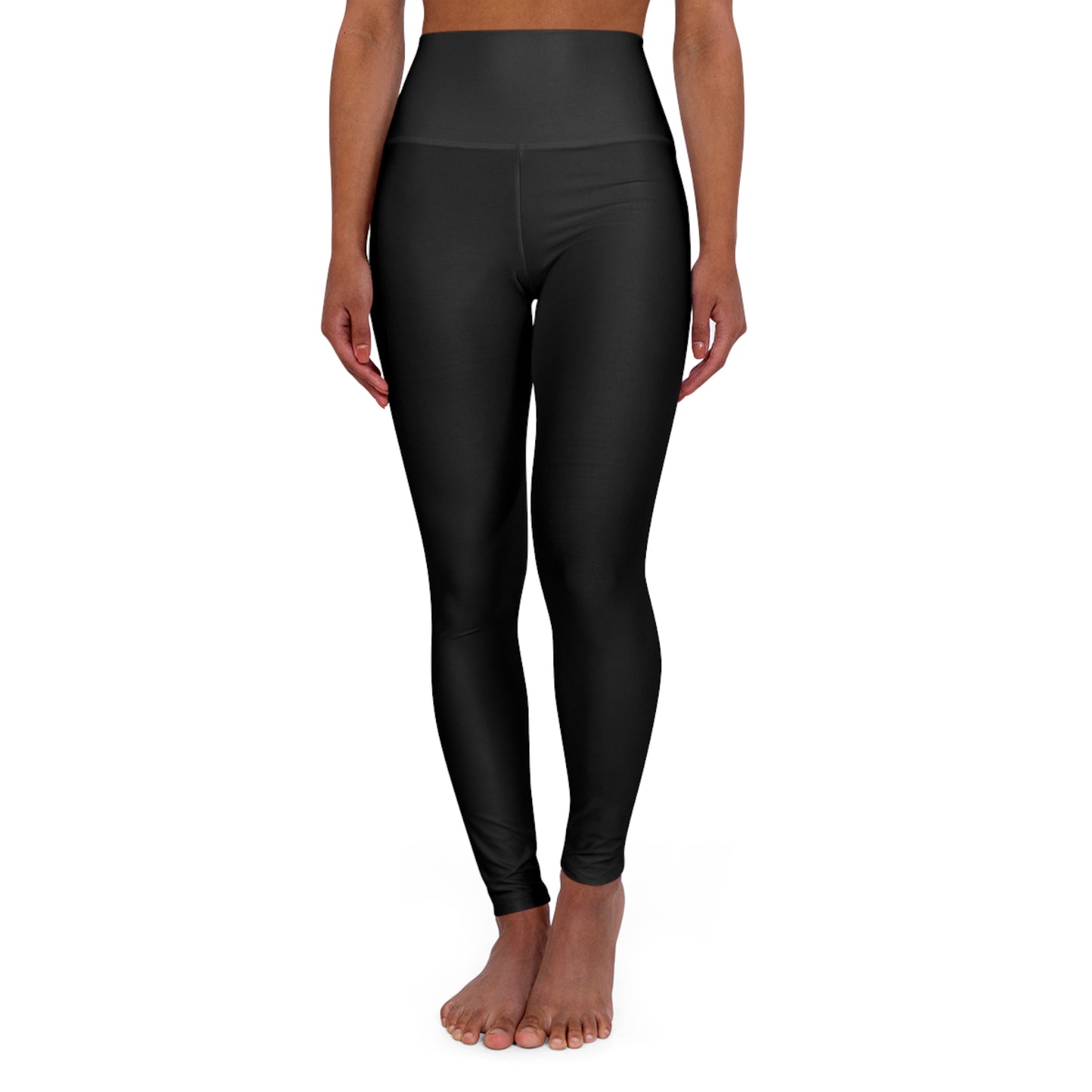 Logo High Waisted Yoga Legging (black)