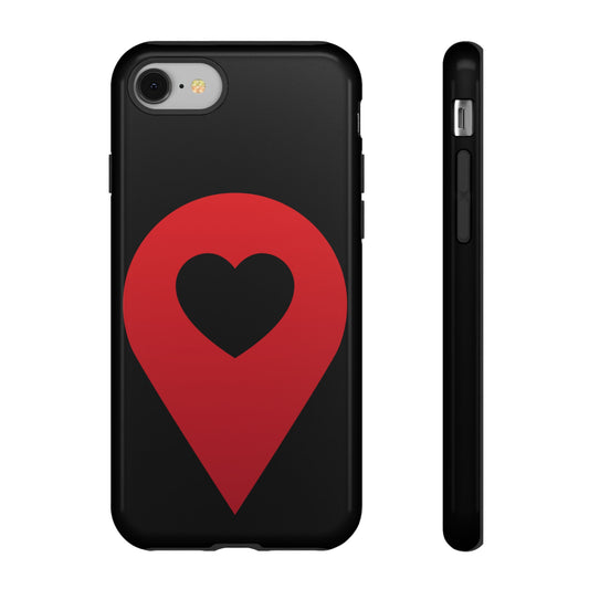 Logo iPhone Case - Tough and Stylish (Black)