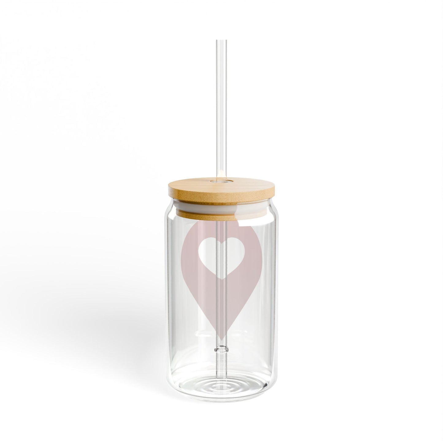 Logo Sipper Glass, 16oz